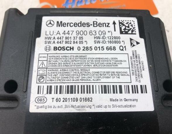 Airbag Control Unit MERCEDES-BENZ V-Klasse (W447)