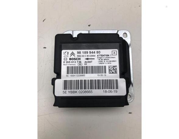 Control unit for Airbag TOYOTA PROACE Van (MDZ_), TOYOTA PROACE Bus (MDZ_), TOYOTA PROACE VERSO Bus (MPY_)