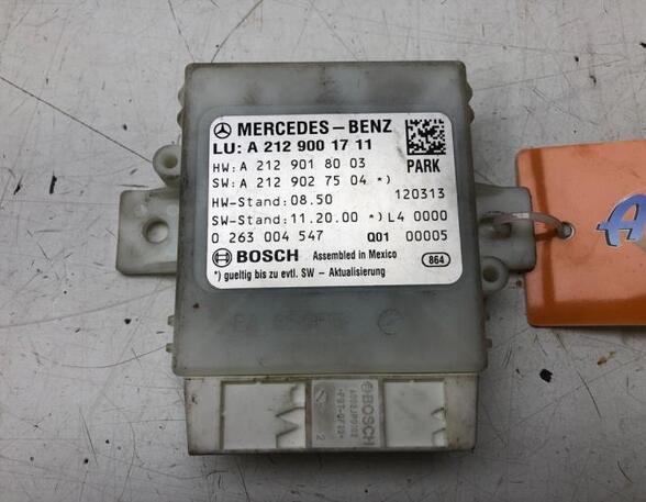 Control unit for parking support MERCEDES-BENZ E-CLASS (W212), MERCEDES-BENZ E-CLASS T-Model (S212)