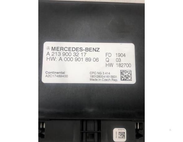 Control unit for automatic gearbox MERCEDES-BENZ E-CLASS (W213)