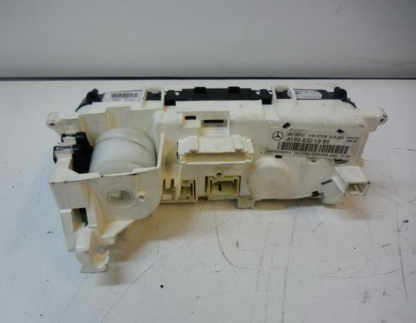 Heating & Ventilation Control Assembly MERCEDES-BENZ A-CLASS (W169)