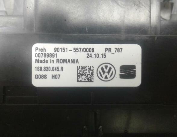 Bedieningselement verwarming & ventilatie VW UP! (121, 122, BL1, BL2, BL3, 123), VW LOAD UP (121, 122, BL1, BL2)