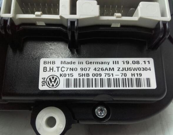 Heating & Ventilation Control Assembly VW GOLF V (1K1), VW GOLF VI (5K1), VW GOLF VI Van (5K1_), VW GOLF VAN VI Variant (AJ5)