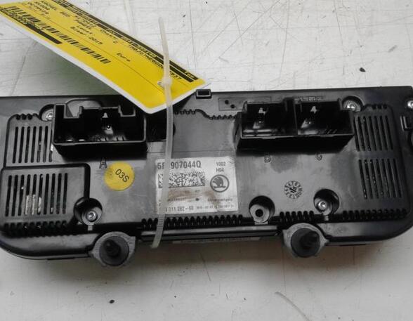 Bedieningselement verwarming & ventilatie SKODA OCTAVIA III Combi (5E5, 5E6), SKODA OCTAVIA IV Combi (NX5)