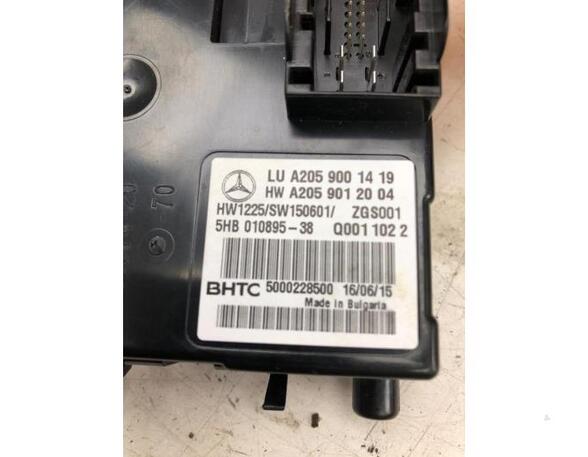 Control unit for heating and ventilation MERCEDES-BENZ C-CLASS T-Model (S205), MERCEDES-BENZ C-CLASS (W205)