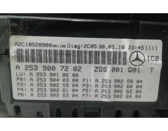 Drehzahlmesser Mercedes-Benz GLC X253 2539007202 P13118150