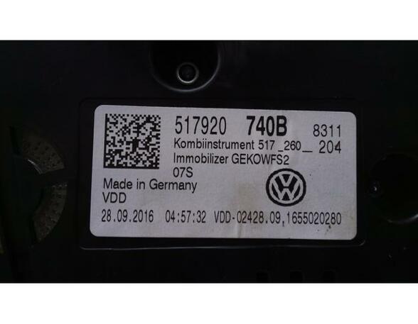 Toerenteller VW Golf Sportsvan (AM1, AN1)