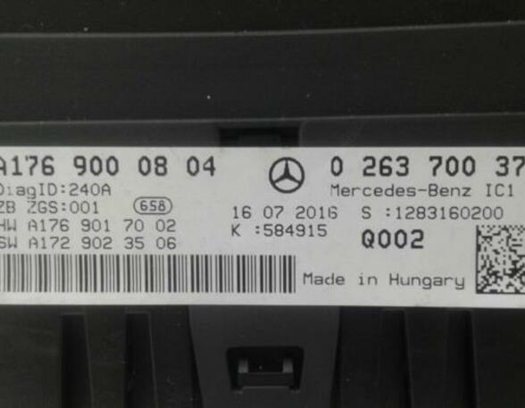 Toerenteller MERCEDES-BENZ A-CLASS (W176)