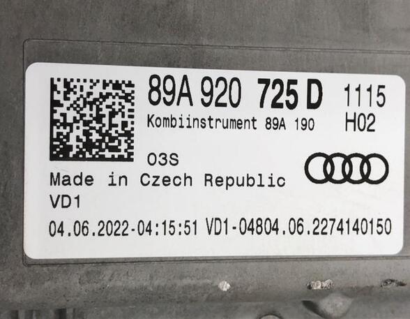 Toerenteller AUDI Q4 SUV (F4B)