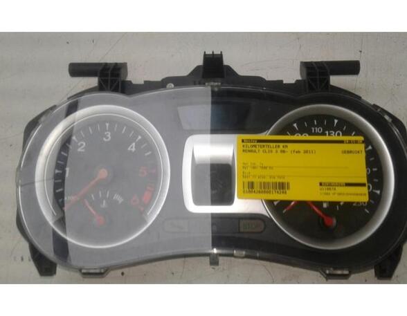 Toerenteller RENAULT CLIO III (BR0/1, CR0/1), RENAULT CLIO IV (BH_), RENAULT CLIO II (BB_, CB_)