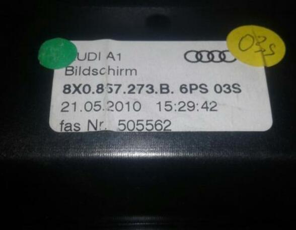 Navigation System AUDI A1 (8X1, 8XK), AUDI A1 Sportback (8XA, 8XF)