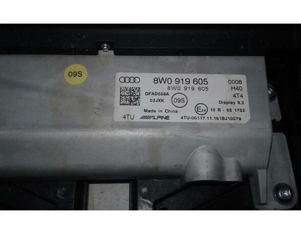 P13935401 Monitor Navigationssystem AUDI A4 allroad (8W, B9) 8W0919605