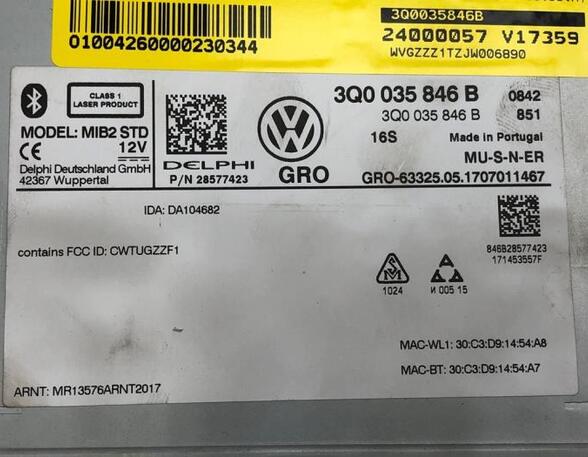 Navigation System VW TOURAN (5T1)