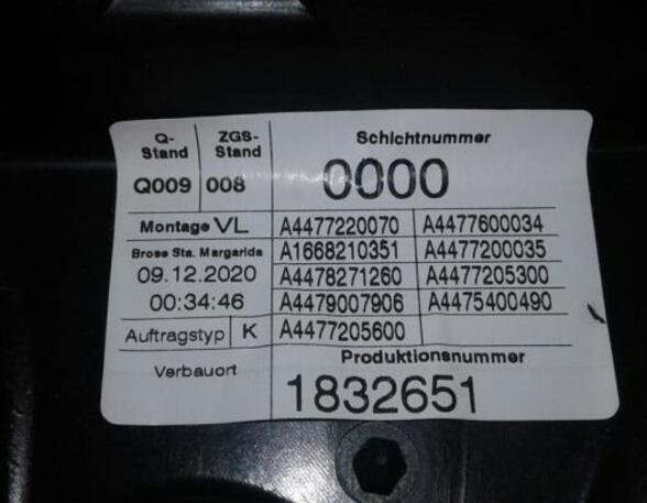 Türverkleidung links vorne Mercedes-Benz V-Klasse W447 4477203900 P16637718