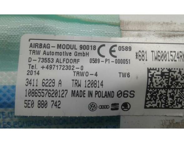 Dak Airbag SKODA OCTAVIA III Combi (5E5, 5E6)