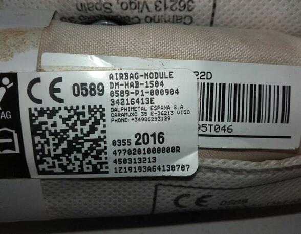 Airbag Dach rechts Citroen C3 Aircross II 2R, 2C 03552016 P14809159