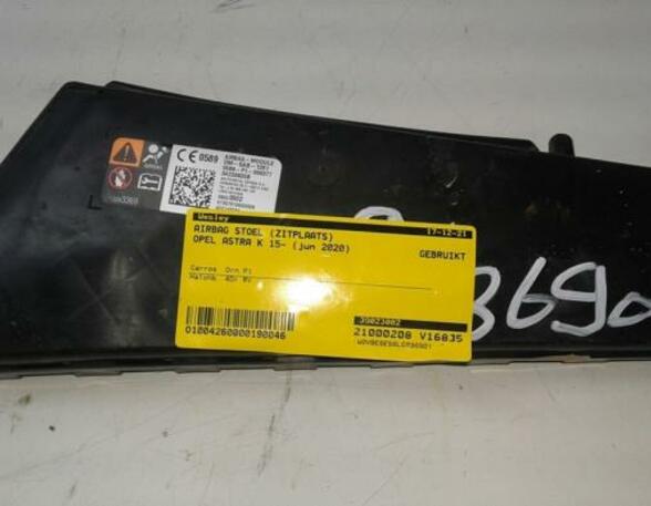 Airbag Sitz Opel Astra K B16 39023002 P16174348