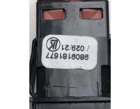 Switch for hazard light PEUGEOT EXPERT Van (V_), OPEL VIVARO C Van (K0)