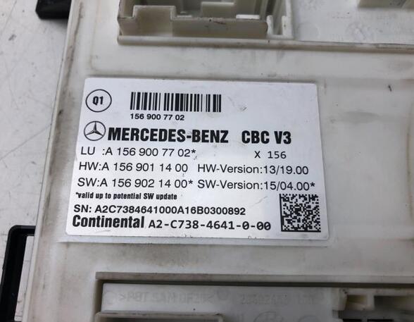 Control unit for door drawing support MERCEDES-BENZ A-CLASS (W176), MERCEDES-BENZ B-CLASS (W246, W242), MERCEDES-BENZ CLA Coupe (C117)