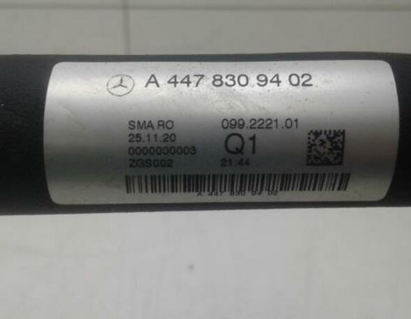 Hochdruck-/Niederdruckleitung für Klimaanlage Mercedes-Benz V-Klasse W447 4478309402 P16352710