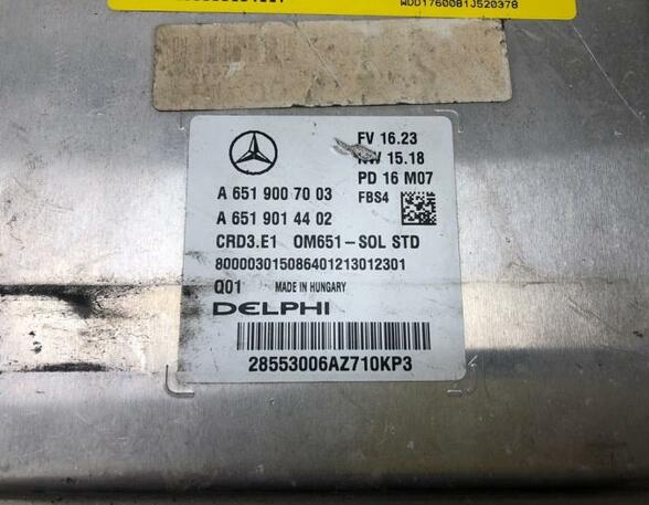 Control unit for engine MERCEDES-BENZ A-CLASS (W176)