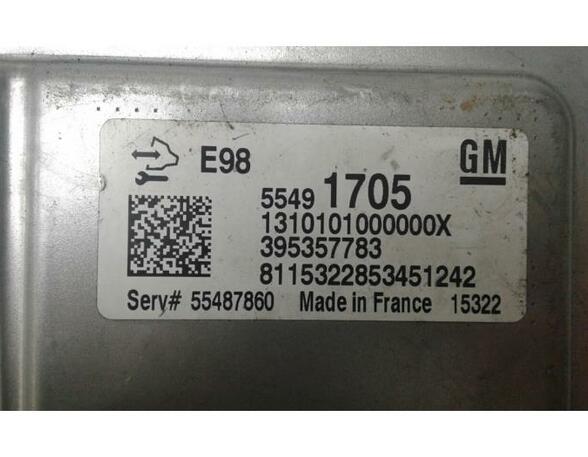 P14146555 Steuergerät Motor OPEL Mokka / Mokka X (J13) 55491705