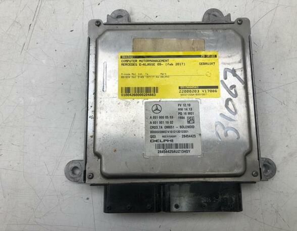 Control unit for engine MERCEDES-BENZ E-CLASS T-Model (S212), MERCEDES-BENZ E-CLASS (W212)