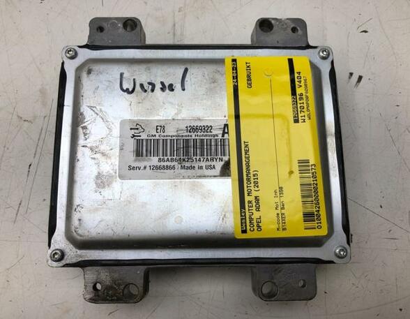 Control unit for engine OPEL MERIVA B MPV (S10)