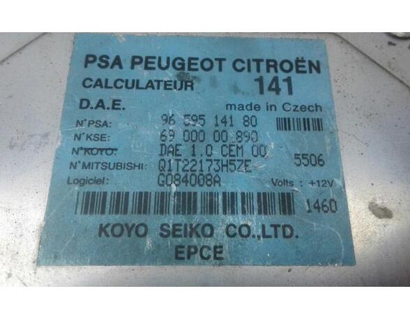 Regeleenheid motoregeling PEUGEOT 307 (3A/C), PEUGEOT 307 Break (3E)