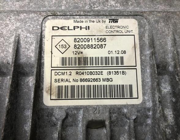 Control unit for engine RENAULT TWINGO II (CN0_)