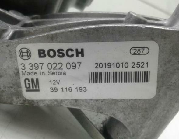 Wiper Motor OPEL ASTRA K Sports Tourer (B16), OPEL ASTRA K (B16)