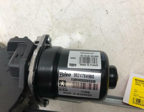 Wiper Motor OPEL CORSA F (P2JO)