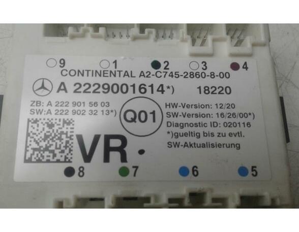 Centrale vergrendeling MERCEDES-BENZ GLC (X253)