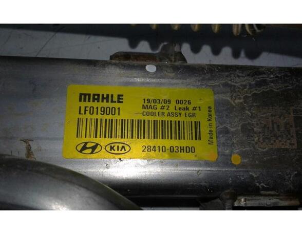 Cooler for exhaust recuperation KIA NIRO I (DE)