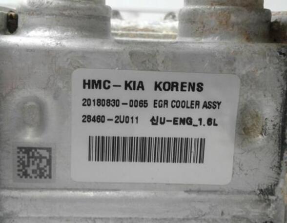 Kühler für Abgasrückführung Kia Optima III JF 284162U001 P15249853