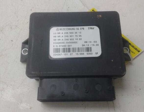 Control unit for fixing brake MERCEDES-BENZ CLA Shooting Brake (X117)