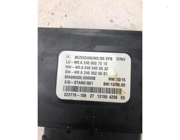 Control unit for fixing brake MERCEDES-BENZ M-CLASS (W166), MERCEDES-BENZ B-CLASS (W246, W242)