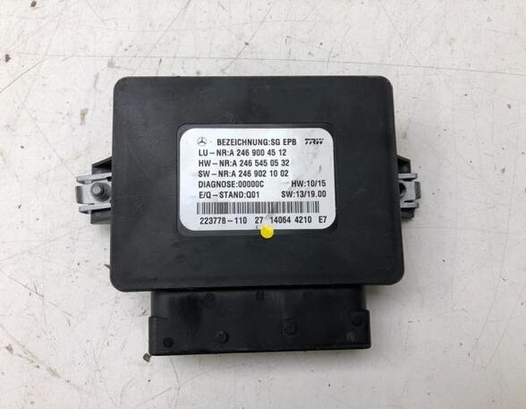 Control unit for fixing brake MERCEDES-BENZ B-CLASS (W246, W242), MERCEDES-BENZ A-CLASS (W176), MERCEDES-BENZ CLS (C257)