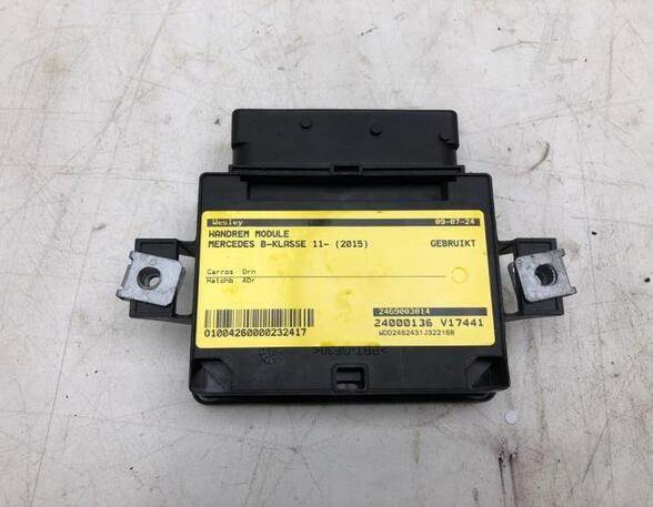 Control unit for fixing brake MERCEDES-BENZ B-CLASS (W246, W242), MERCEDES-BENZ CLS (C257), MERCEDES-BENZ A-CLASS (W176)