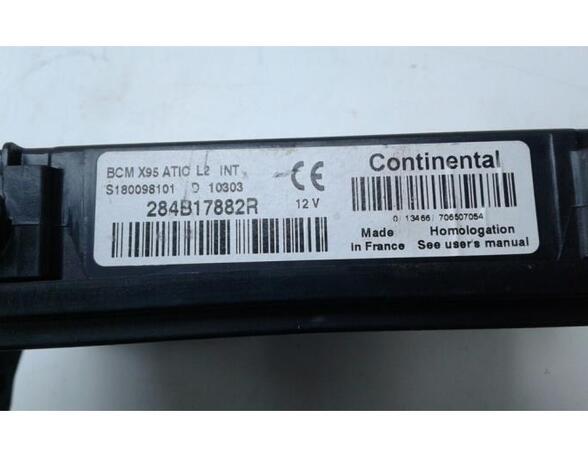 Control unit central electric (BCM) RENAULT MEGANE III Hatchback (BZ0/1_, B3_), RENAULT MEGANE III Grandtour (KZ0/1)