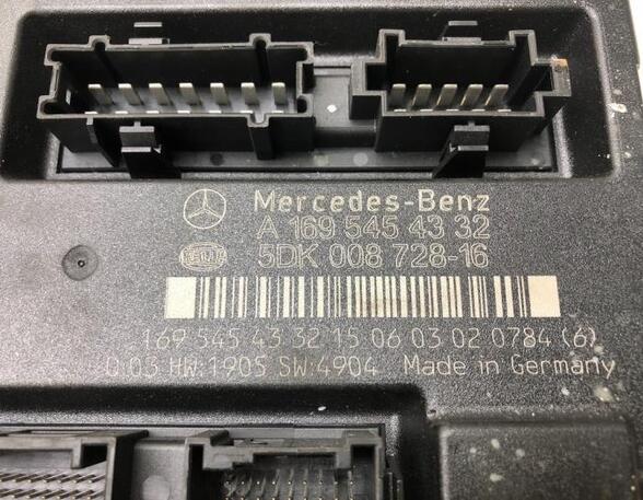 Control unit central electric (BCM) MERCEDES-BENZ B-CLASS (W245)