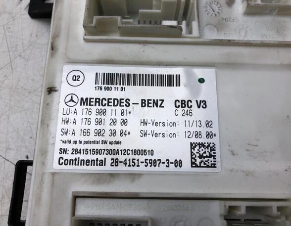 Control unit central electric (BCM) MERCEDES-BENZ A-CLASS (W176)