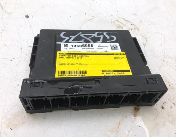 Control unit central electric (BCM) OPEL MOKKA / MOKKA X (J13)