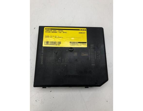 Control unit central electric (BCM) NISSAN QASHQAI II SUV (J11, J11_)