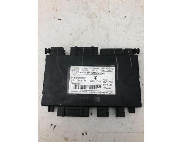 Control unit for seat MERCEDES-BENZ R-CLASS (W251, V251)