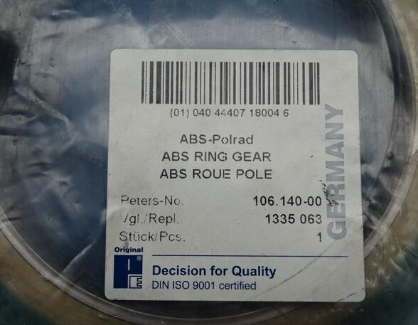 Abs Sensor Ring for DAF XF 106 PE 10614000 DAF 1335063