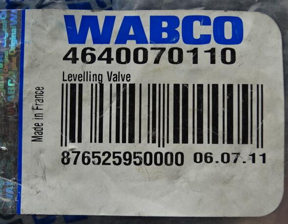 Luftfederventil für DAF XF 106 Wabco 4640070110 A0003284530 1518095 2089981