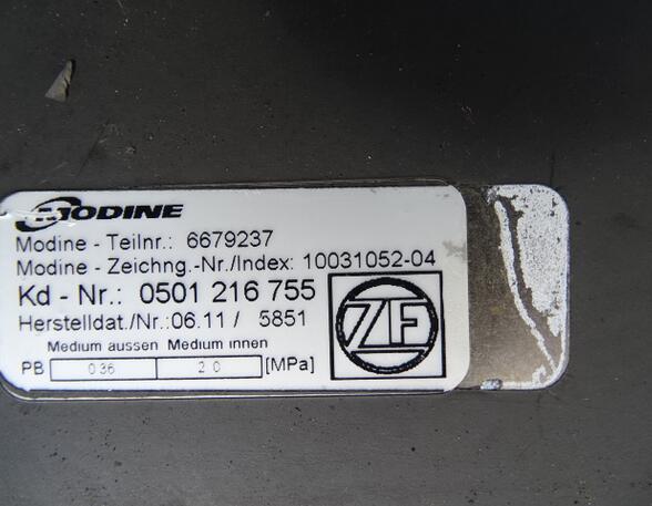 Automatische Transmissie Oliekoeler voor DAF XF 105 ZF 0501216755 Modine 6679237 DAF 1828395 2107327