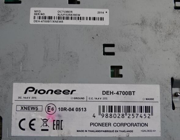 CD-Radio for Volvo FH Pioneer DEH-4700BT Bluetooth MP3