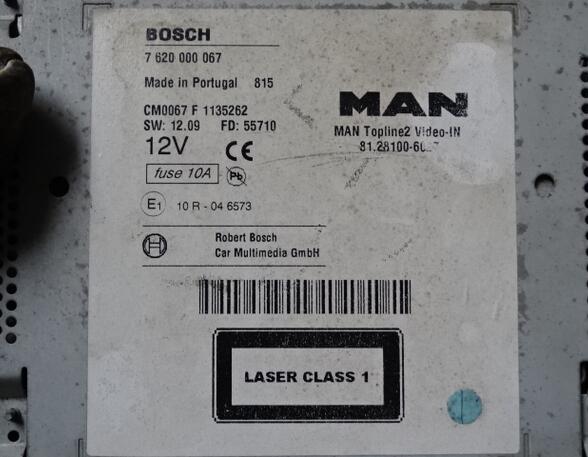 CD-Radio für MAN TGX 81281006027 Topline2 Video IN Bosch 7620000067